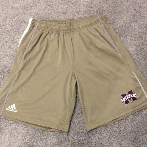 Mississippi State Bulldogs Adidas Climacool Reflective work out training shorts - Picture 2 of 5